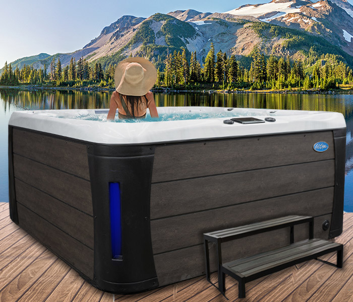 Calspas hot tub being used in a family setting - hot tubs spas for sale Warren