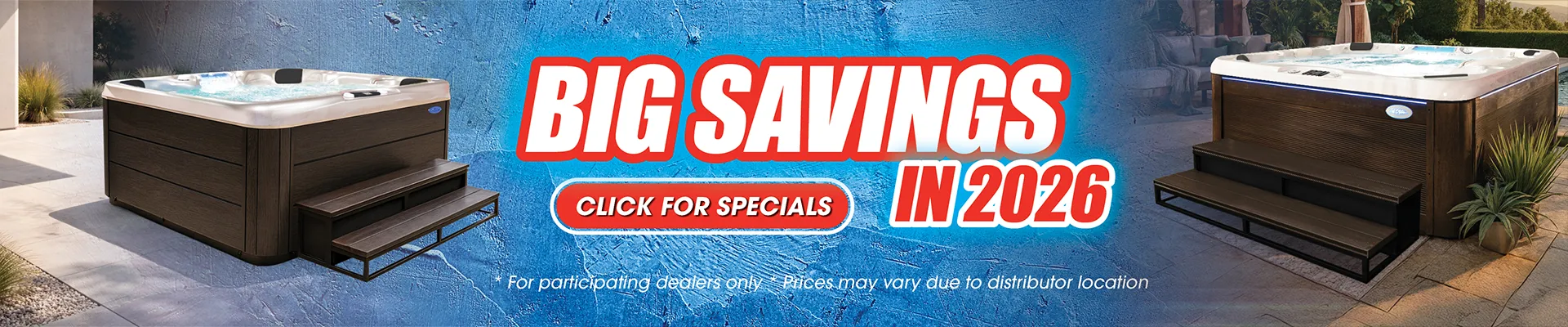 Calspas hot tub being used in a family setting - Warren