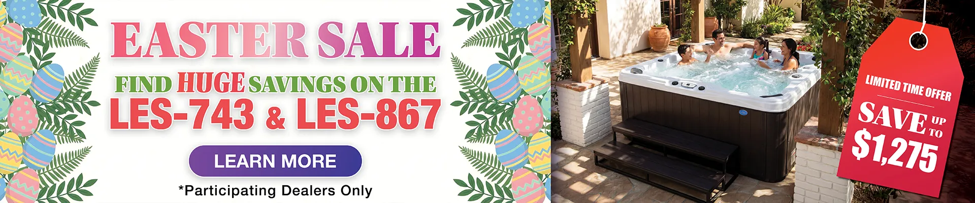 Calspas hot tub being used in a family setting - Warren